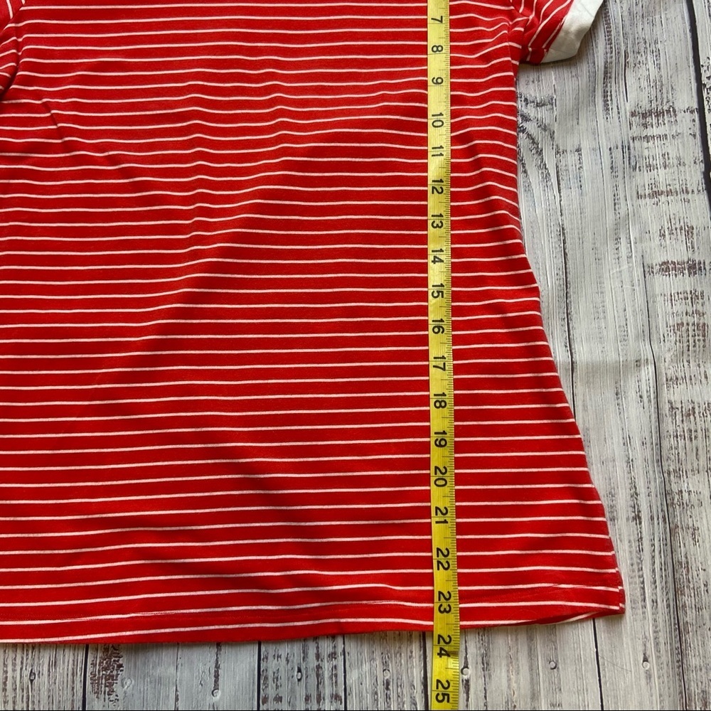 Columbia Omni-Wick PFG Striped Short Sleeve Top. Size Small. - Picture 9 of 9